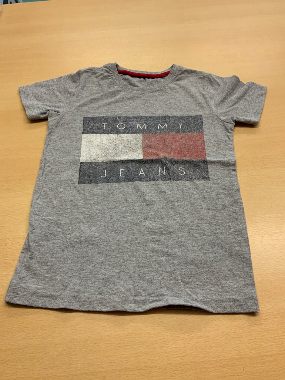 Tommy Jeans T-Shirt 116 Grau