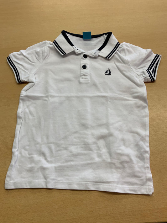 Poloshirt 116 Weiß