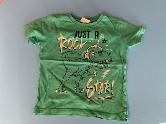 T-Shirt 104/110 Grün