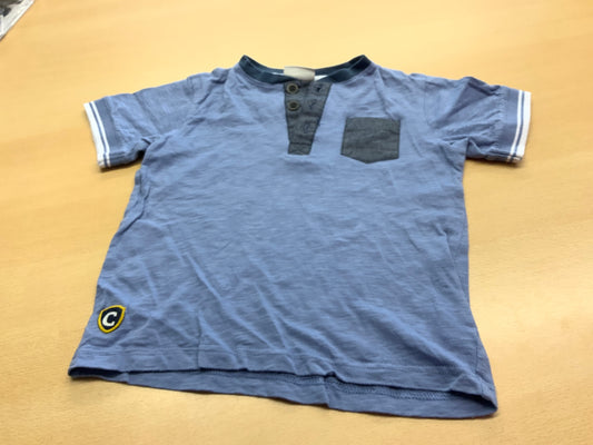 C T-Shirt 122 Blau