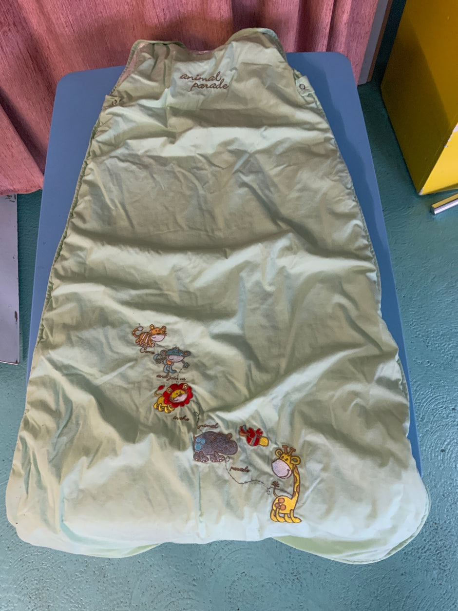 Animal Parade Schlafsack Grün
