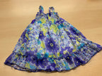 Kleid 98/104 Lila und Gelb