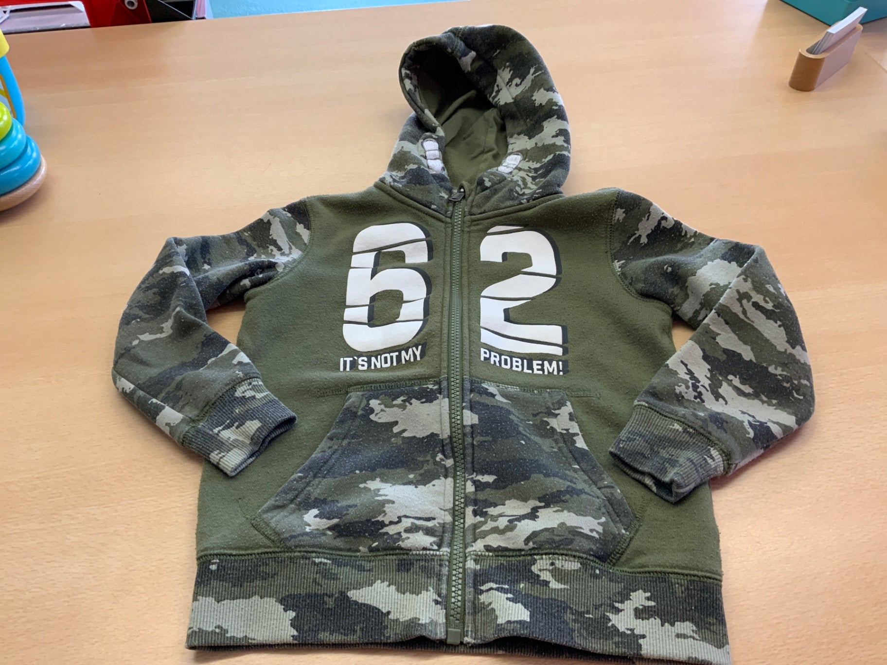 Sweatjacke 110 Olivegrün