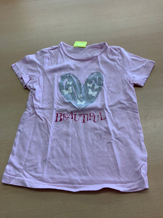 T-Shirt 110/116 Rosa