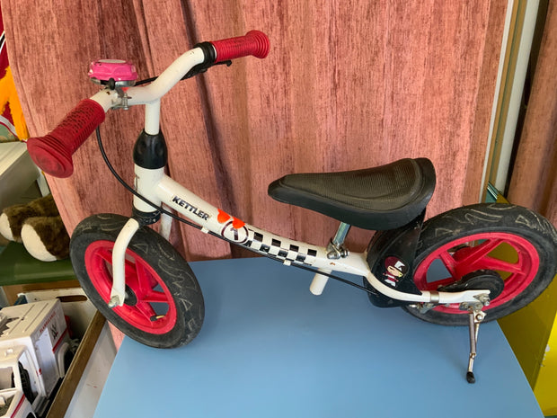 Kettler Laufrad Weiß mit roten Akzenten