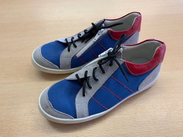 Sneaker 34 Blau, Grau, Rot