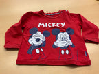 Disney Langarmshirt 98/104 Rot