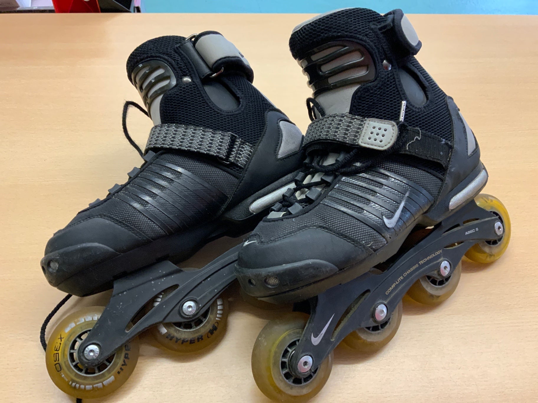 Nike Inline Skates 40.5 Schwarz