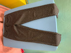 Hose 158 Schwarz mit weißen Mustern