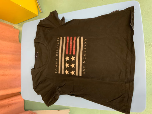 Tommy Hilfiger T-Shirt XL Schwarz
