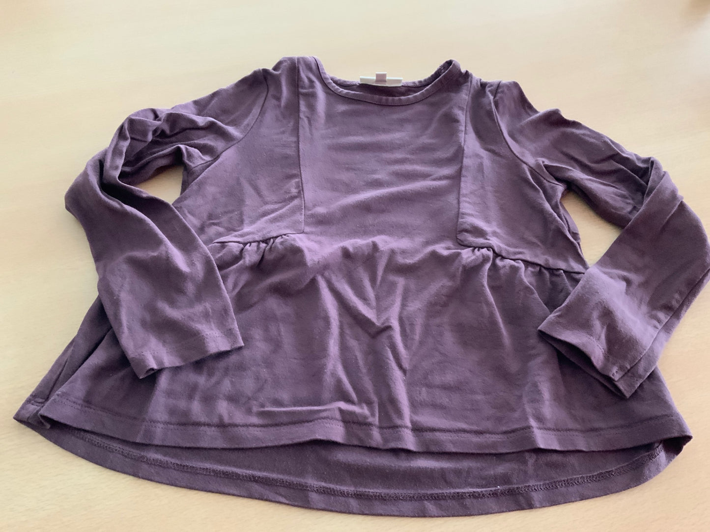 Langarmshirt 110 Braun