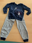 Calida Pyjama 104/110 Dunkelblau und Streifen