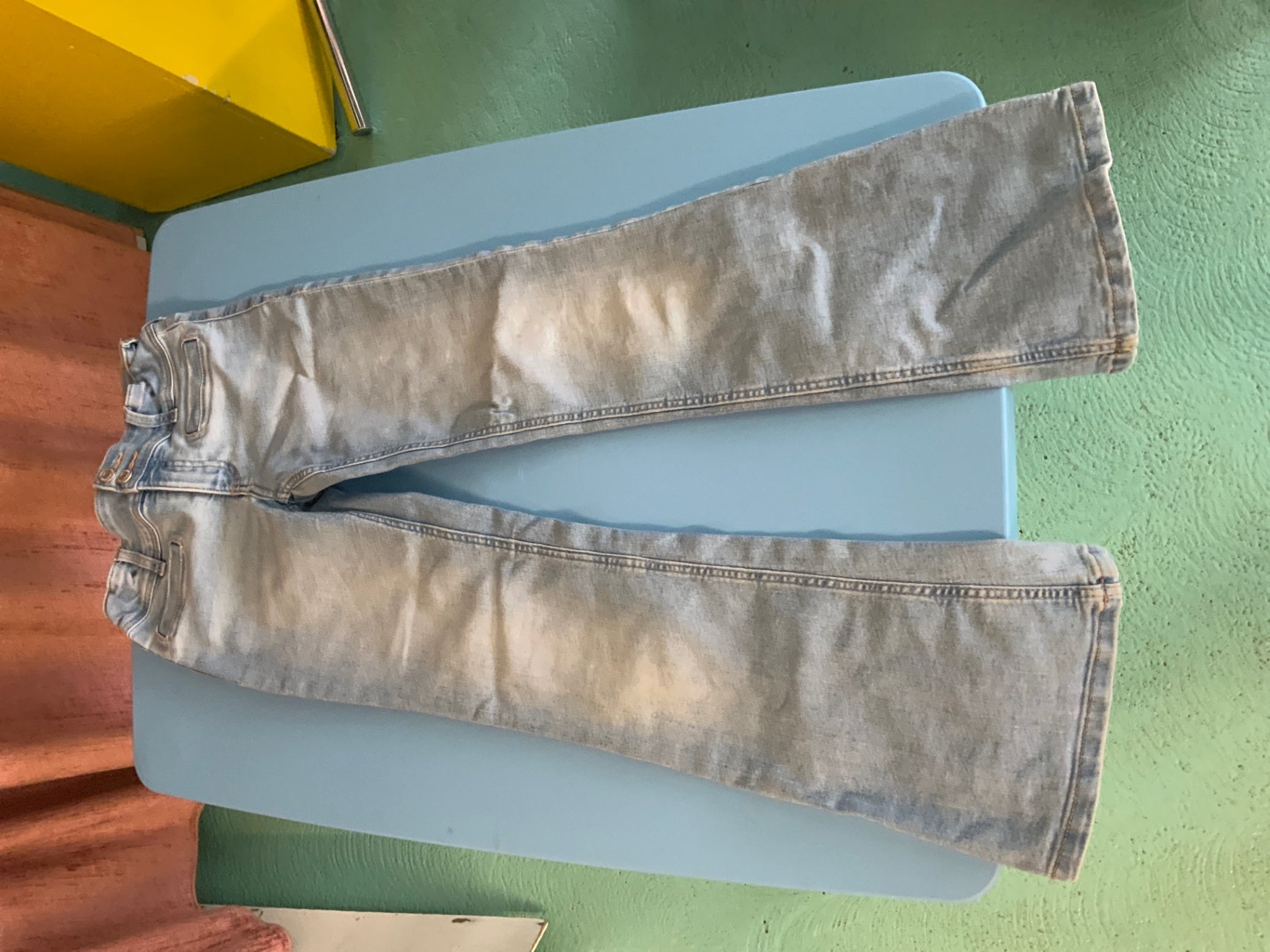 Jeans 140 Hellblau