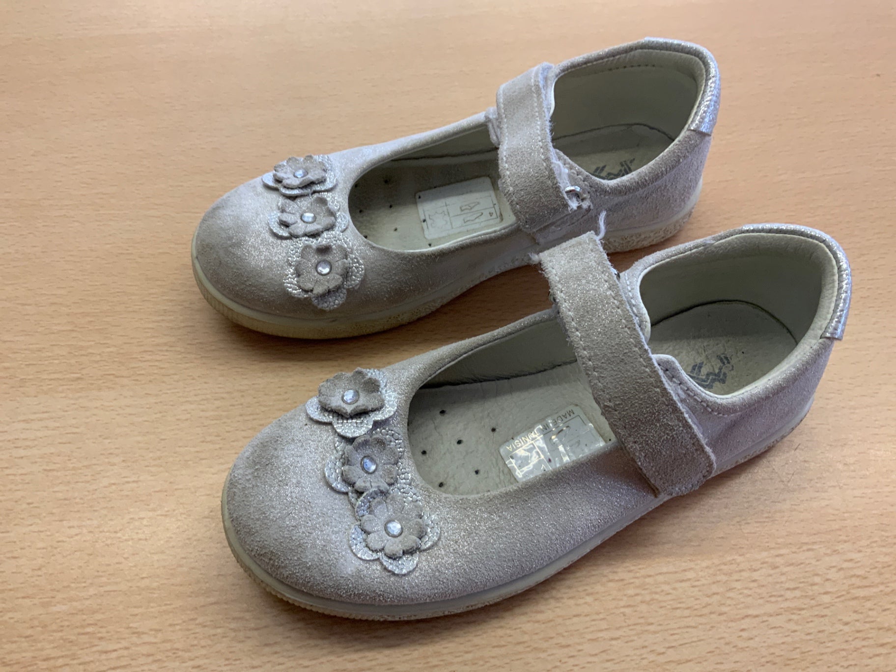 Unbekannt Schuhe 29 Beige