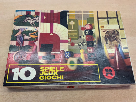 Ravensburger 10 Gesellschaftsspiele Bunt