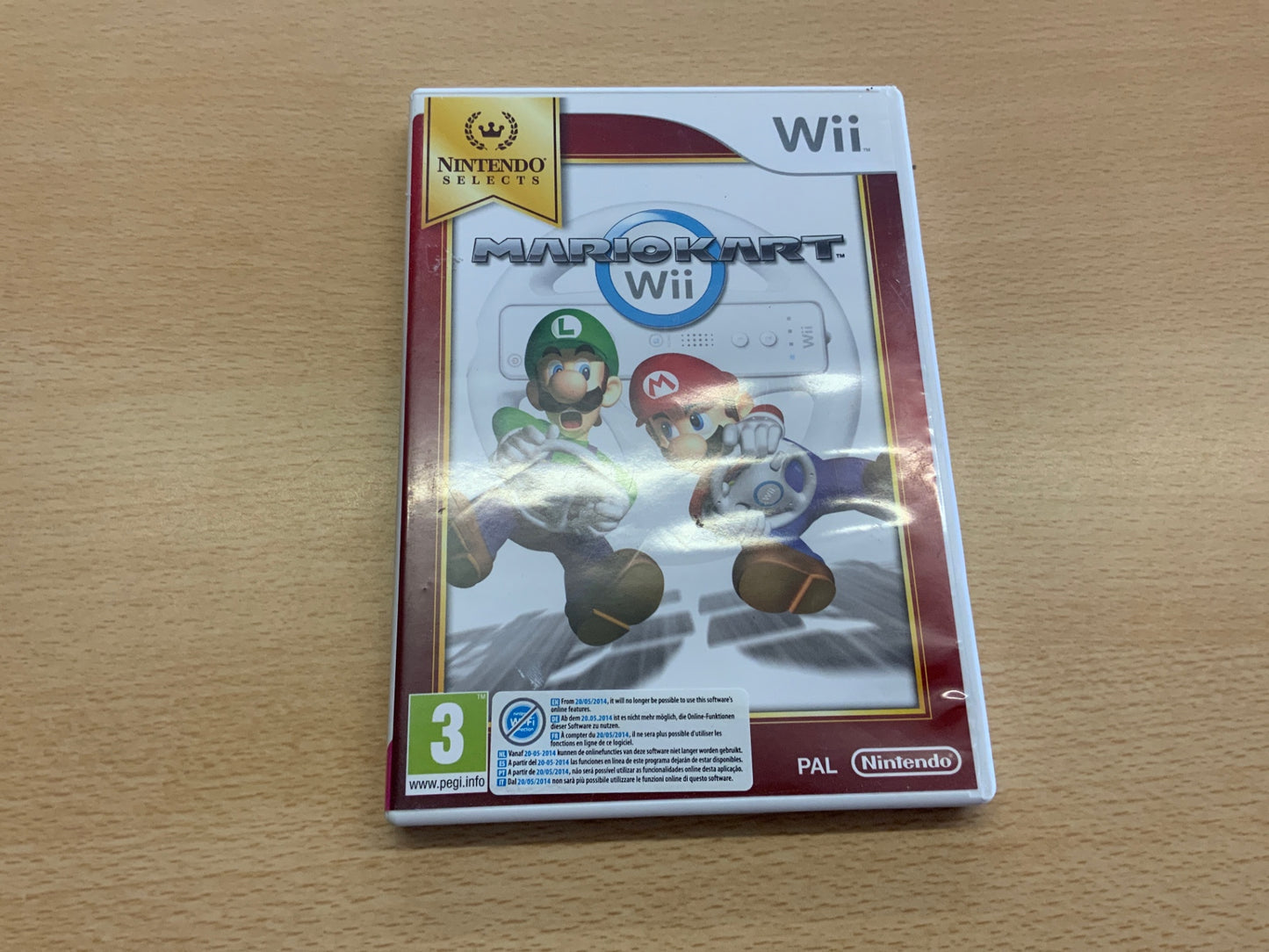 Nintendo Videospiel Mario Kart Weiß