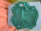 Langarmshirt 34 Türkis