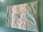 Krabbeldecke Weiß und Mintgrün