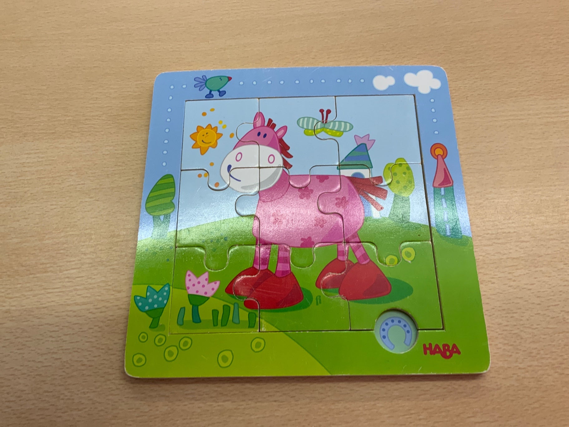 HABA Puzzle Bunt