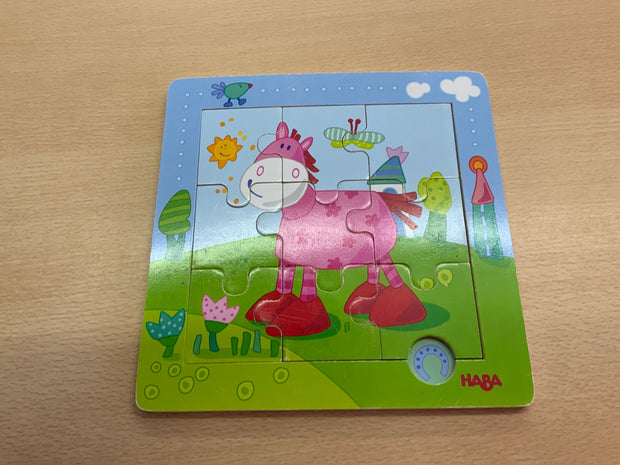 HABA Puzzle Bunt