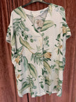 Bluse L Weiß
