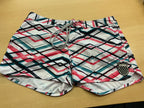 K-Swiss Badehose L Weiß mit buntem Muster