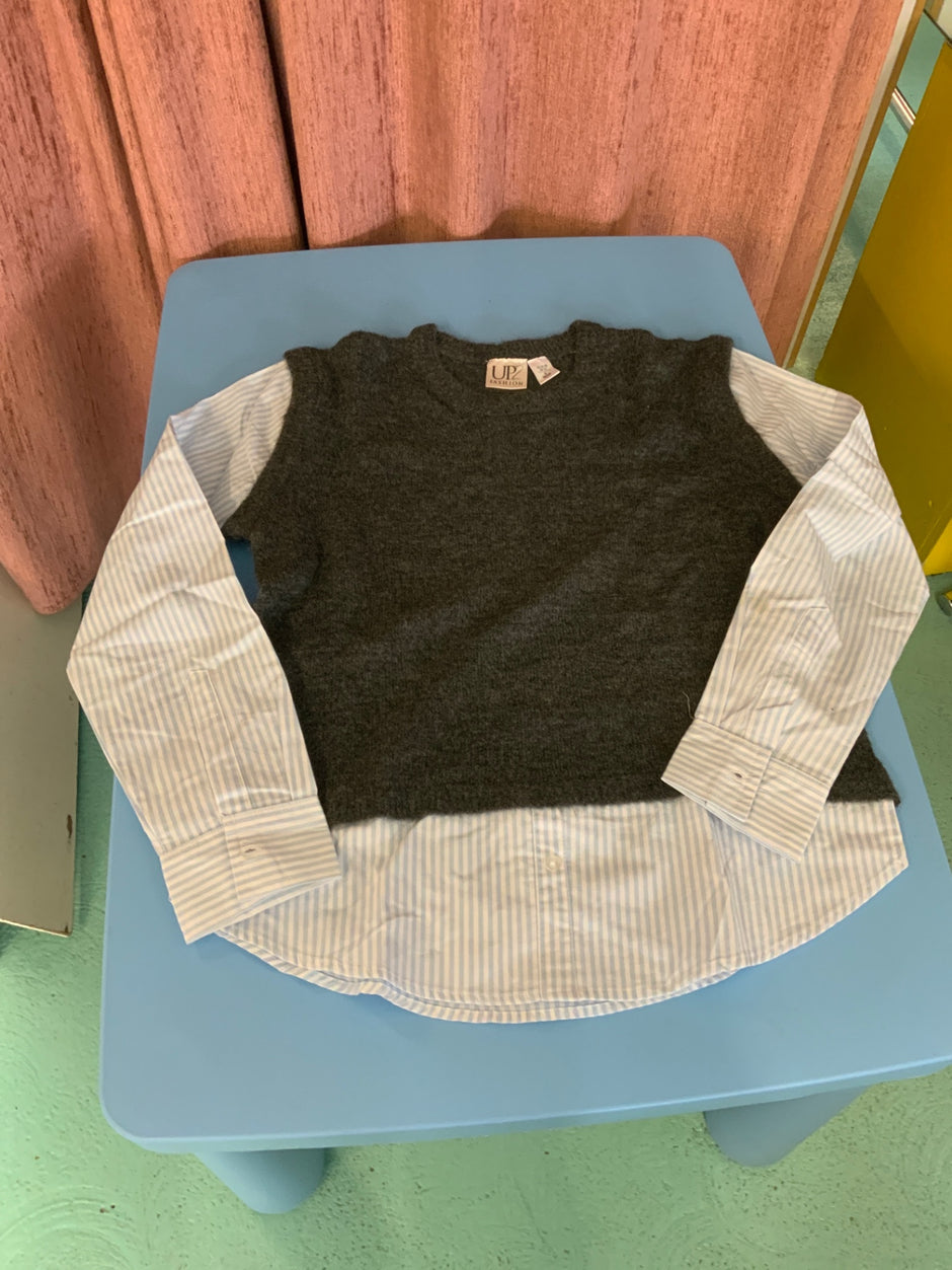 UP Pullover S Grau