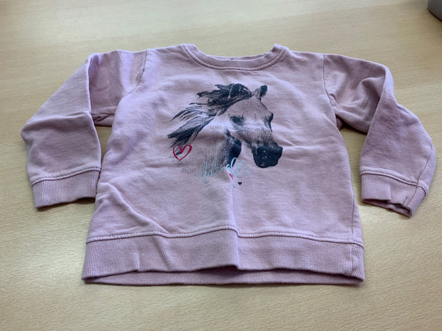 Sweatshirt 92/98 Rosa