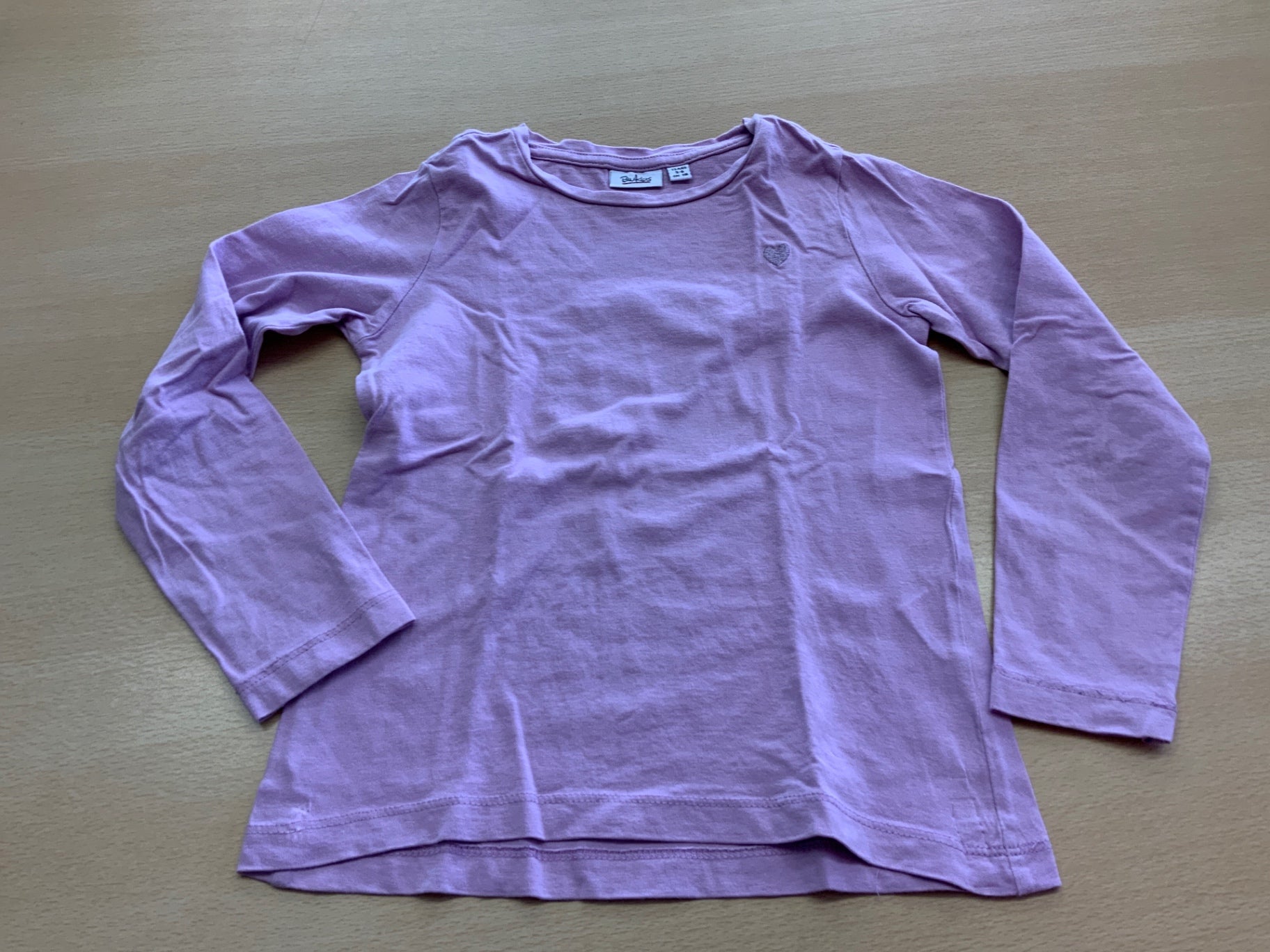 Langarmshirt 116 Lila