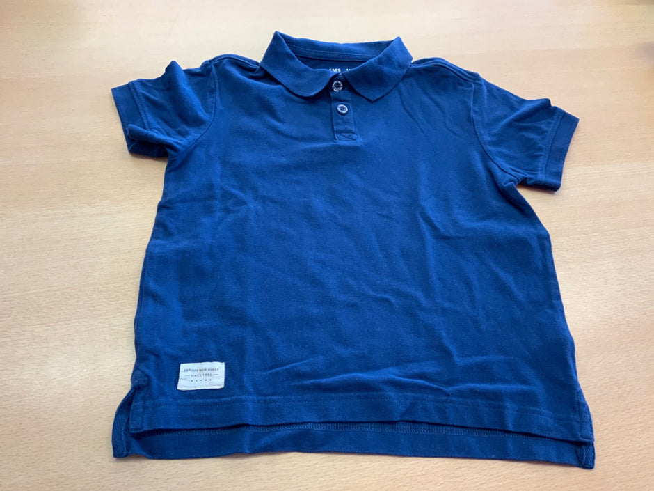 Poloshirt 122/128 Blau