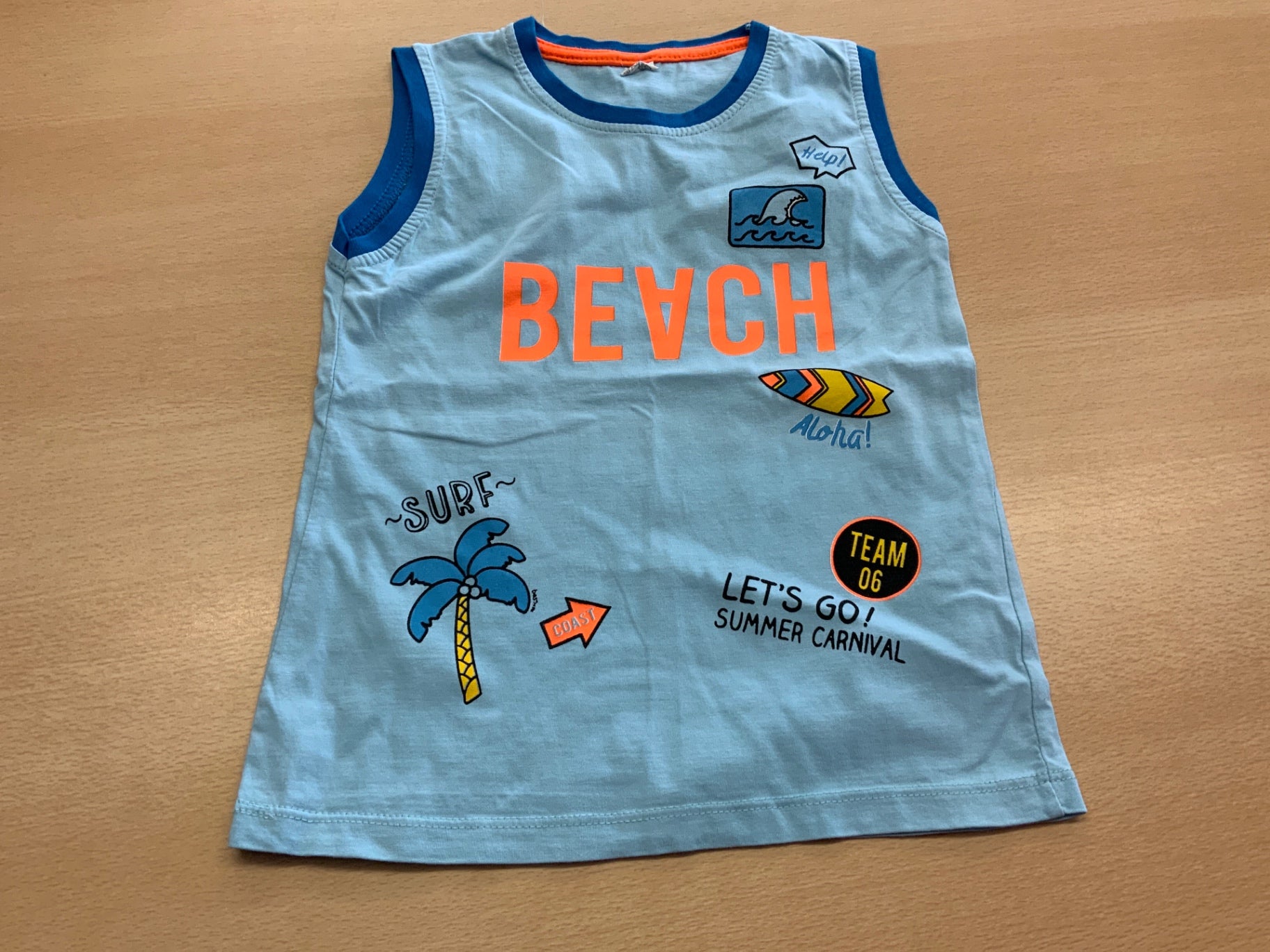 Tanktop 116 Hellblau