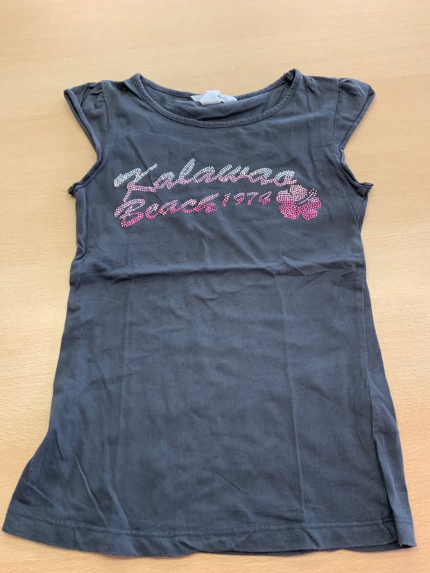 Ärmelloses T-Shirt 146/152 Grau