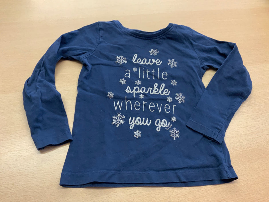 Sweatshirt 98/104 Blau
