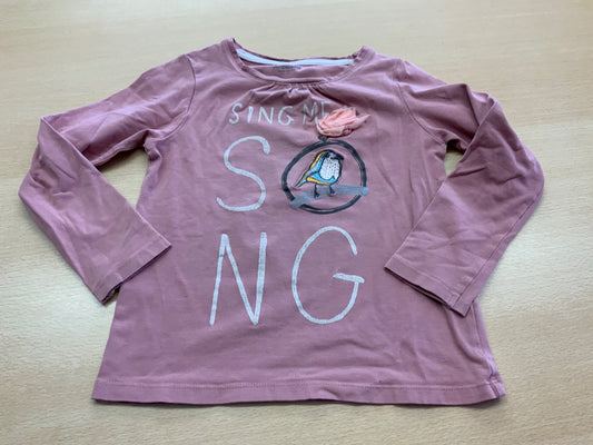 Longsleeve-Shirt 110 Rosa