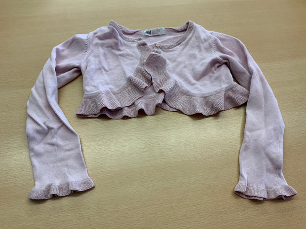 H&M Bolero 110/116 Rosa