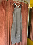 Kleid 146/152 Schwarz-Weiß