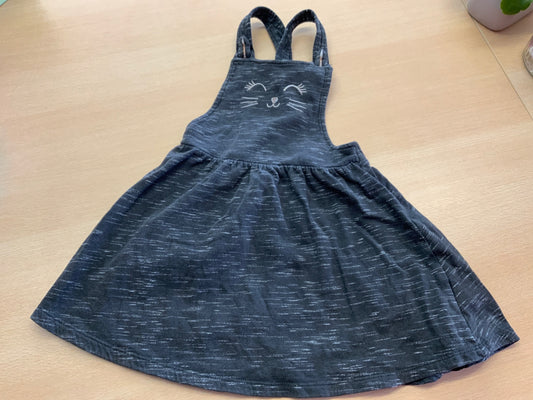 Kleid 116 Dunkelgrau