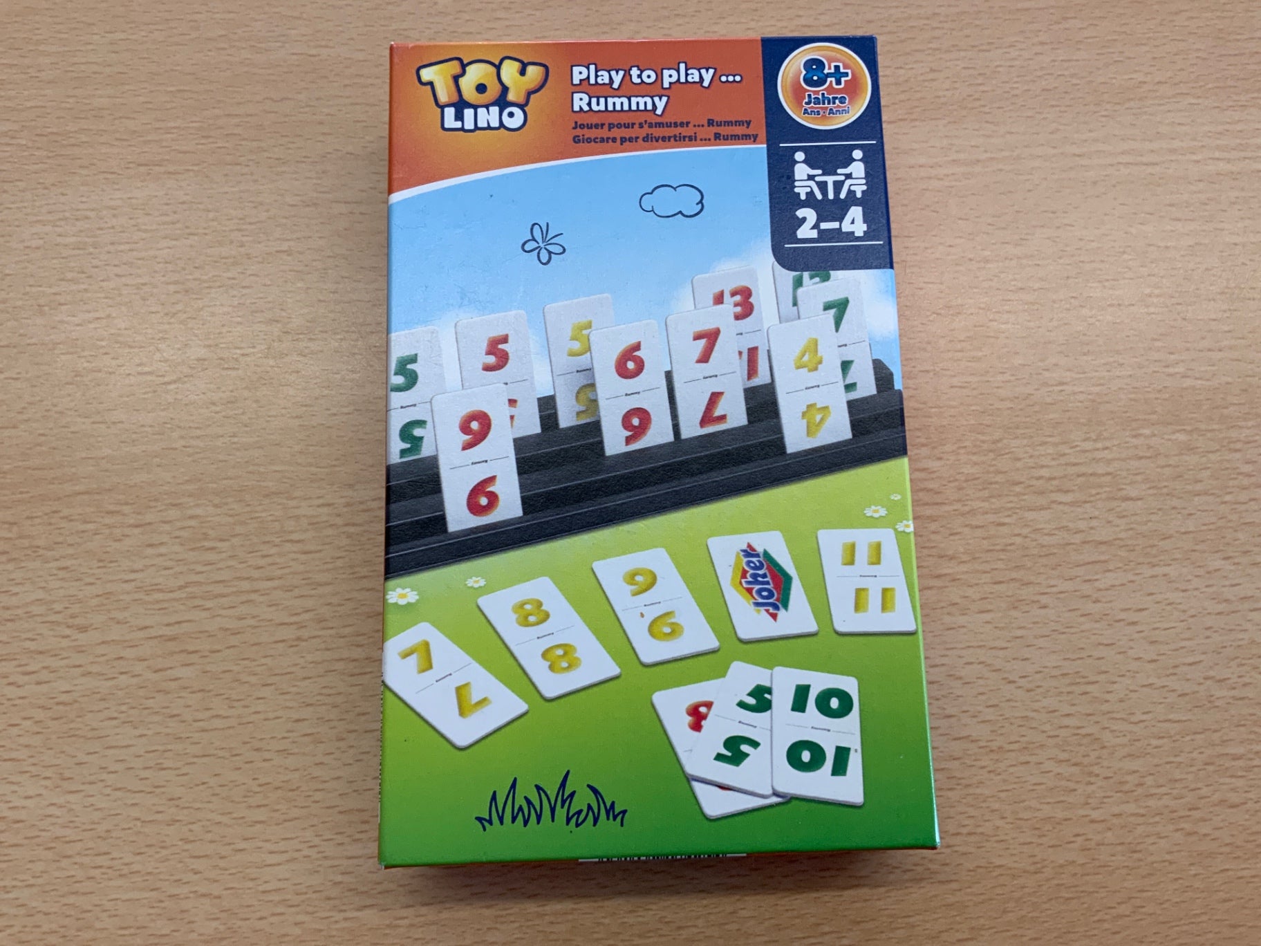 Toy Lino Gesellschaftsspiel Bunt (verschiedene Farben)