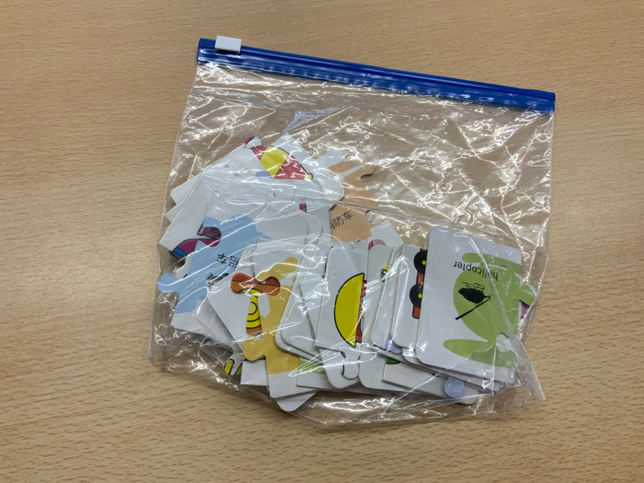 Puzzle Mehrfarbig