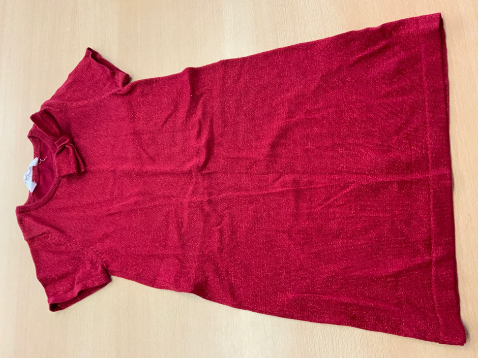 Kleid 122/128 Rot