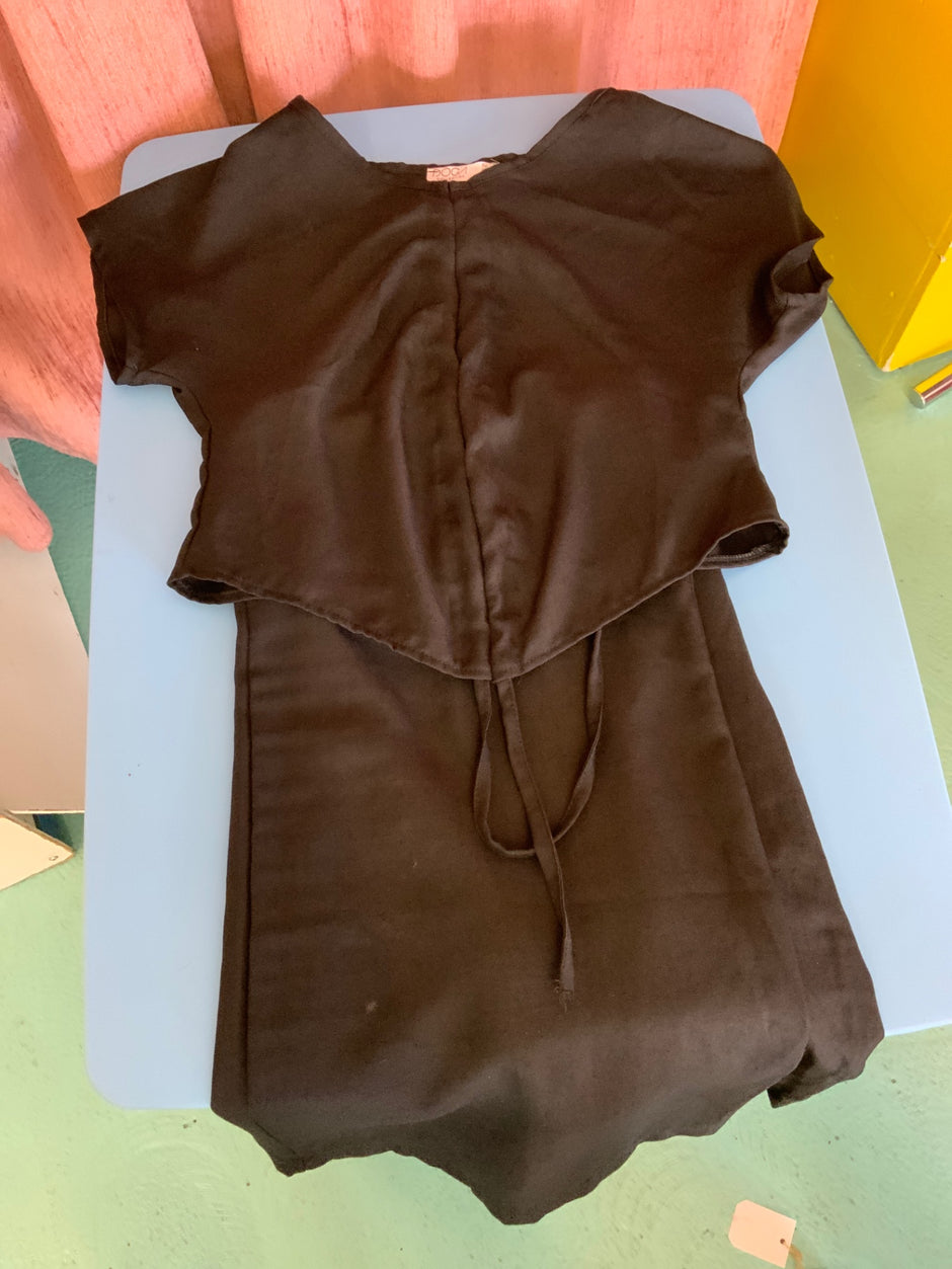 Damen Outfit-Set L Schwarz