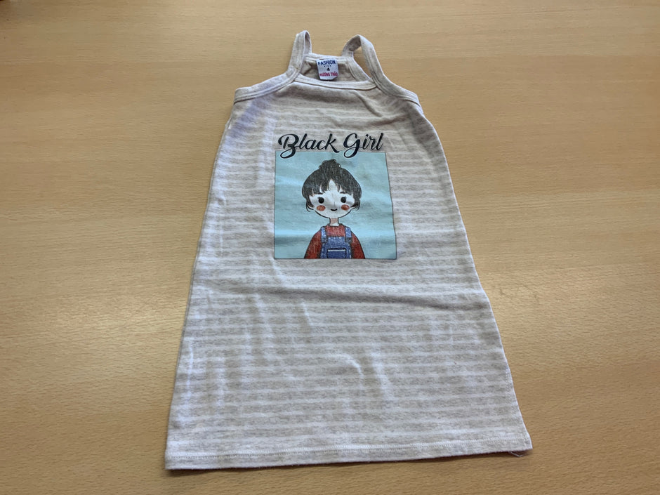 Shirt 104 Beige mit grafischem Druck
