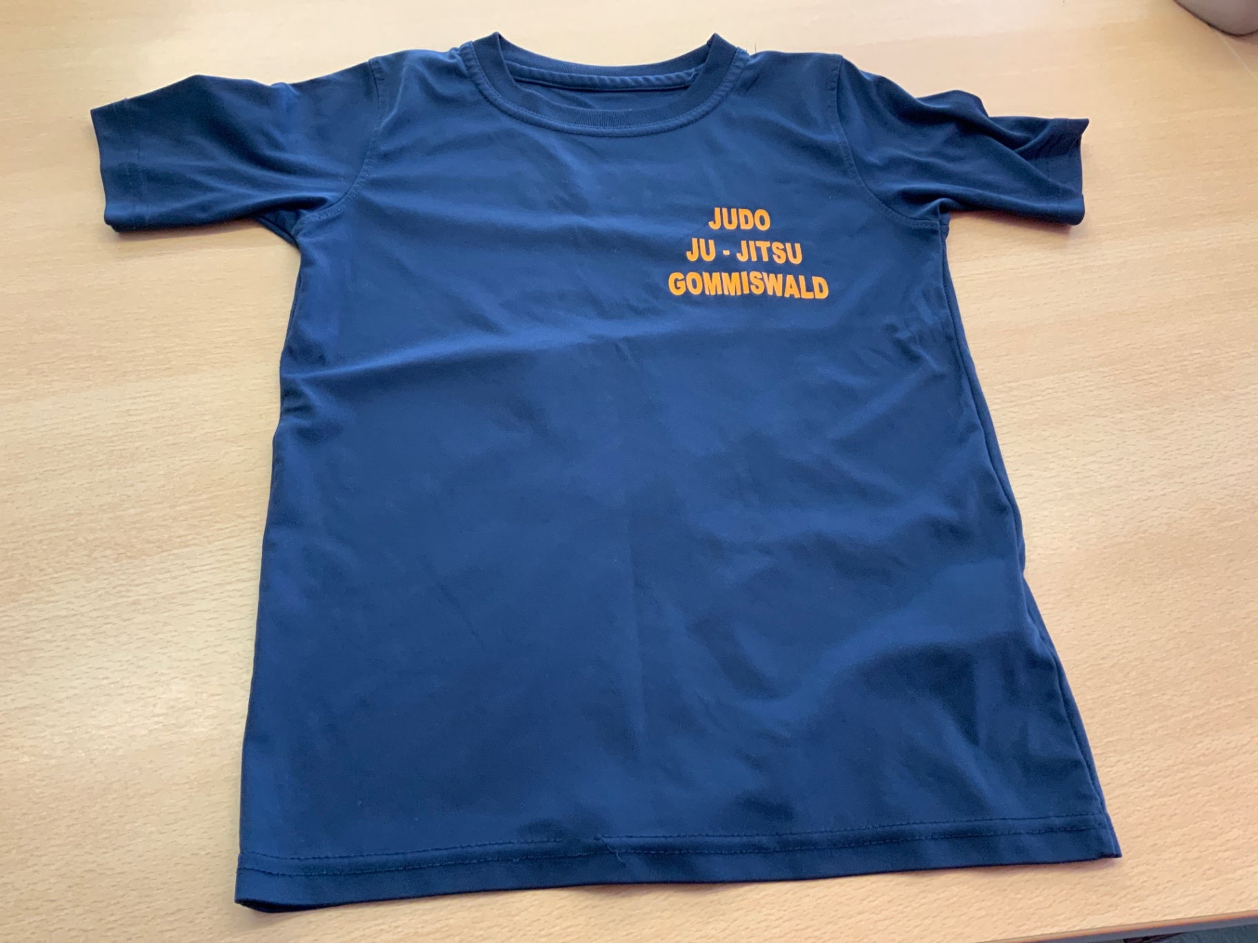 Sport-T-Shirt 122/128 Blau