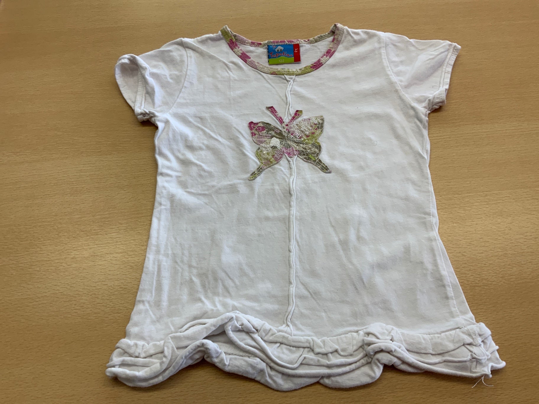 T-Shirt 122 Weiß