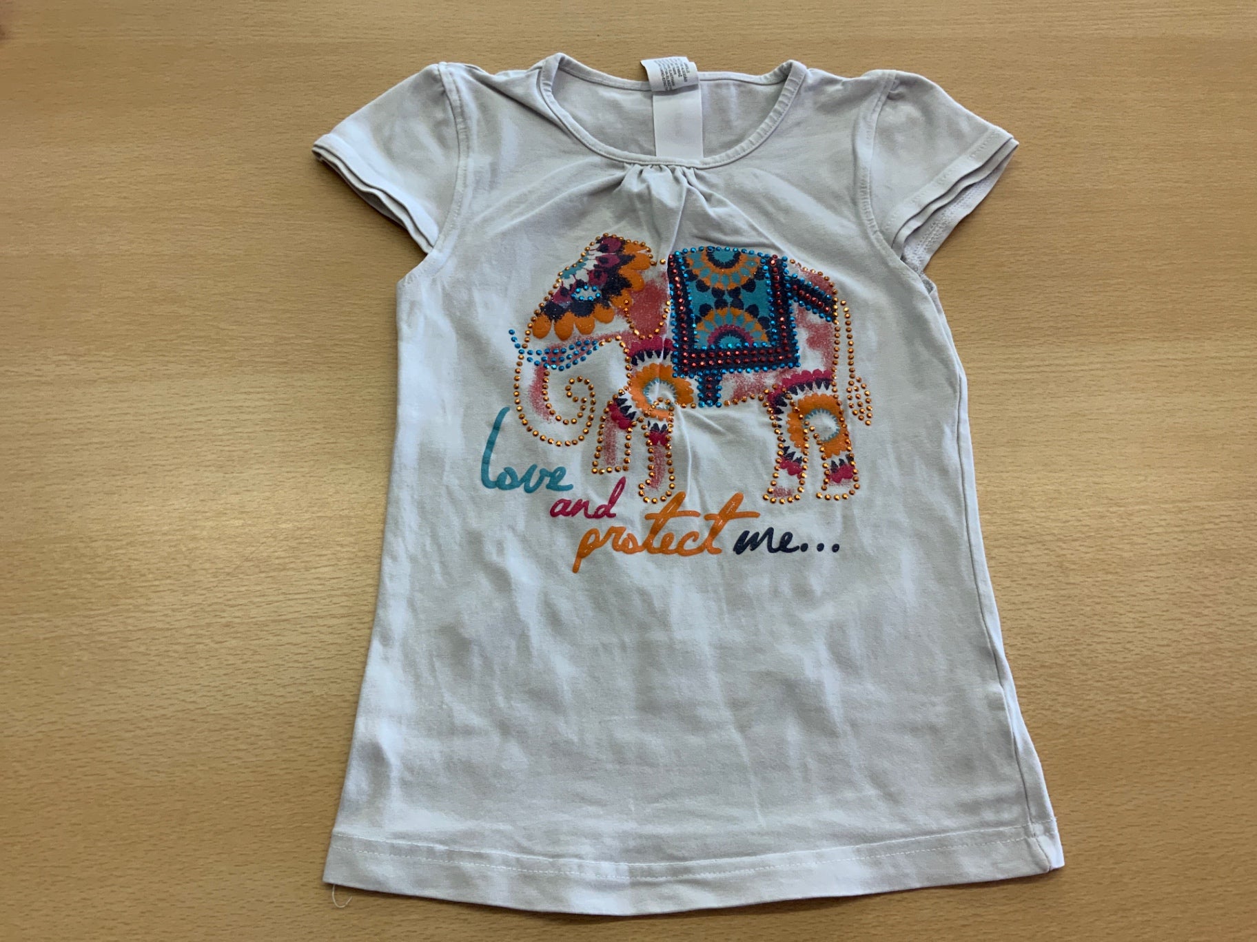 T-Shirt 116 Weiß