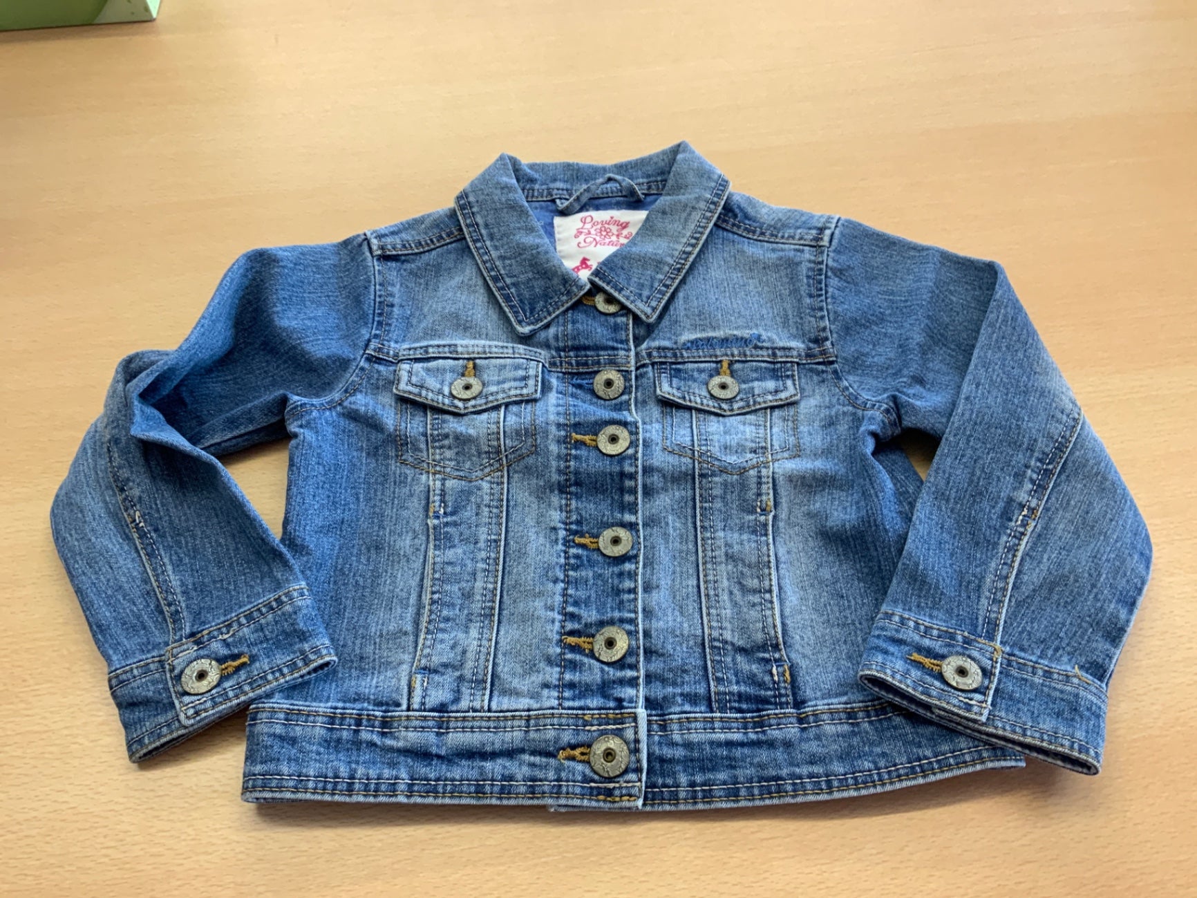 Jeansjacke 104 Blau