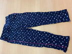Sommerhose 140 Dunkelblau mit Weiß