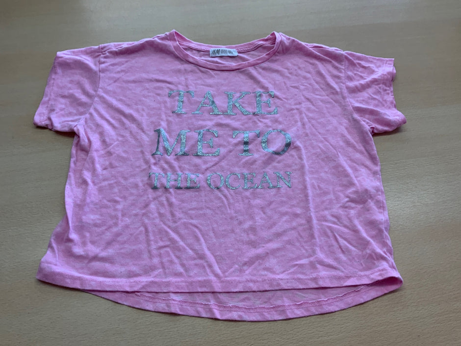 H&M T-Shirt 146/152 Rosa