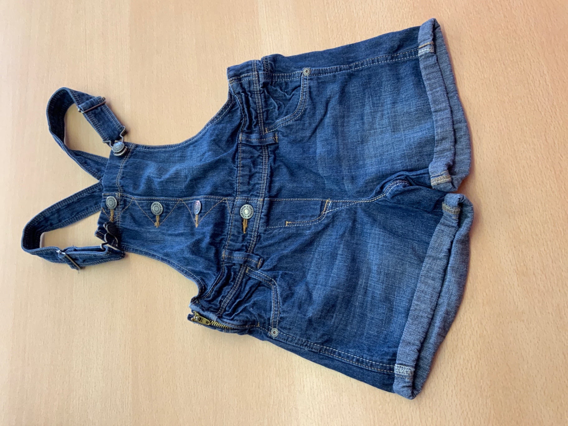 Latzhose 122 Blau