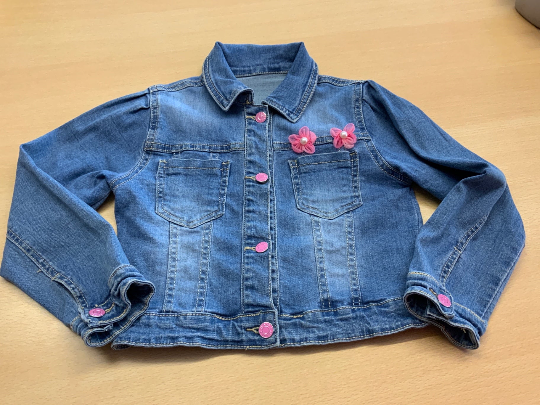 Jeansjacke 128 Blau